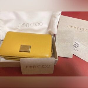 Jimmy Choo leather wallet